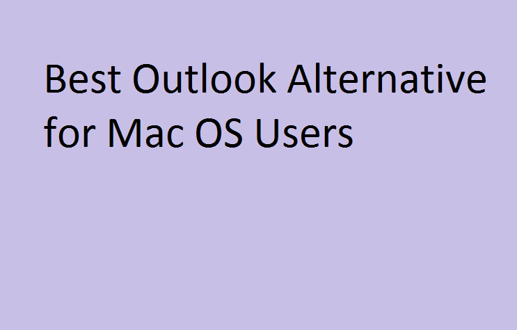 free outlook alternative for mac